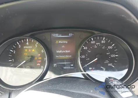 2017 Nissan Rogue Sv from USA, damaged, VIN 5N1AT2MT0HC835002